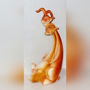 Elongated neck bunnies